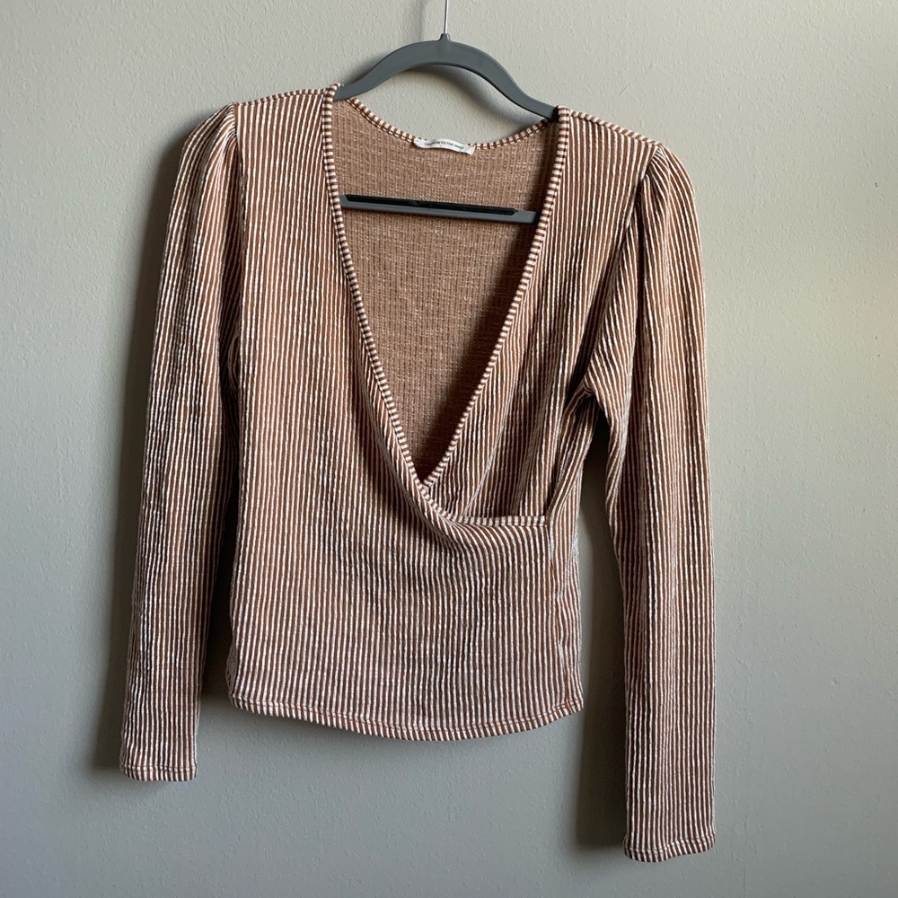 Striped Long Sleeve Top